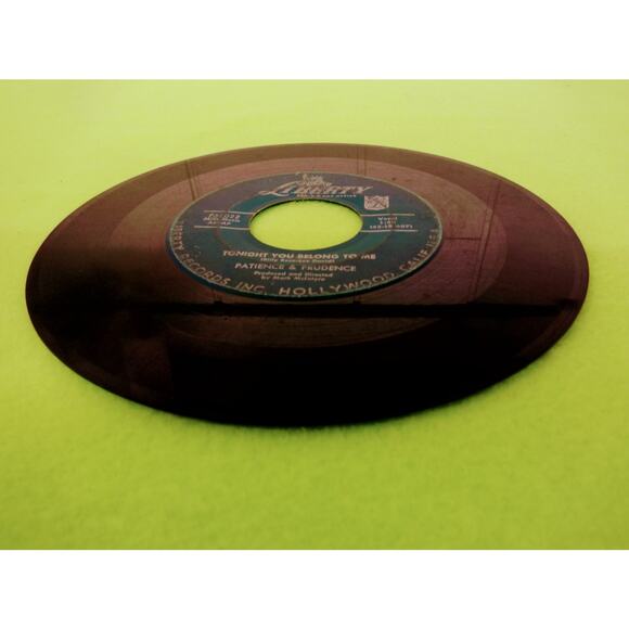 Prudence - Smile and A Ribbon / Tonight You Belong To Me 45rpm Vinyl Record 7" - Picture 6 of 7